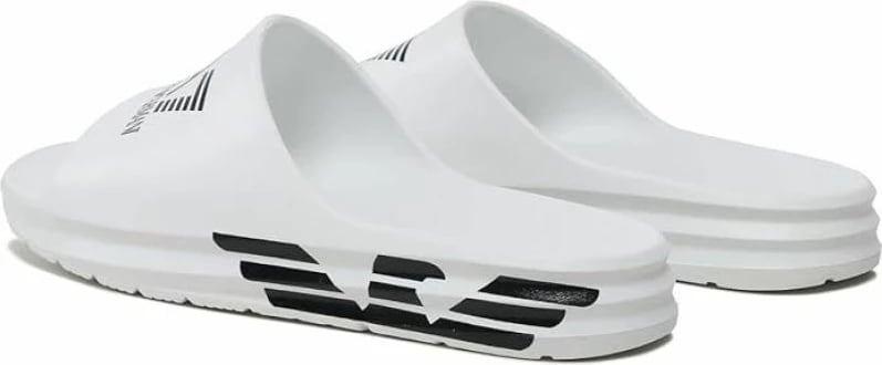 Flip-flop për meshkuj Emporio, të bardha