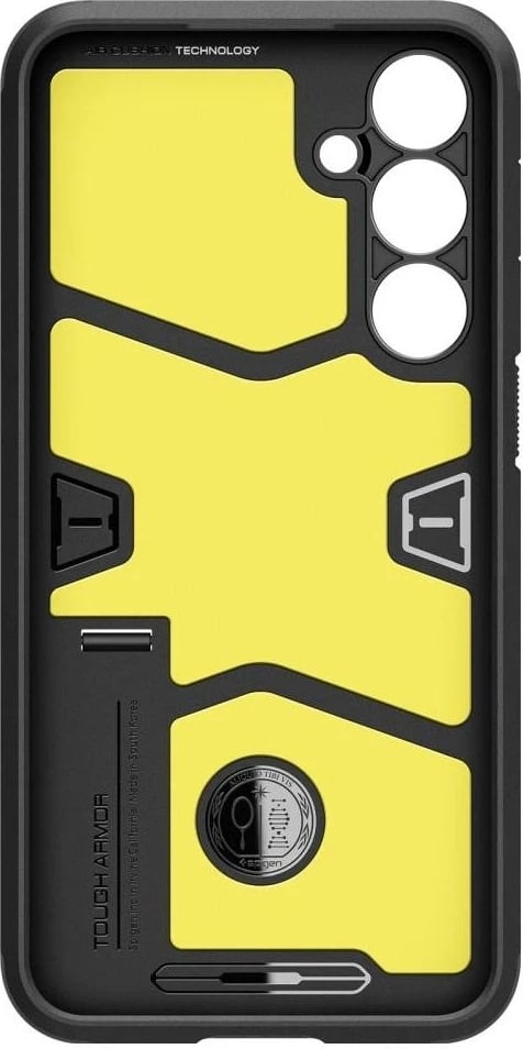 Mbështjellës për Celular SPIGEN Tough Armor për Samsung Galaxy A55 5G, ngjyrë e zezë
