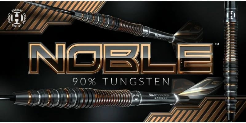 Shigjeta darts Harrows, unisex, të zeza