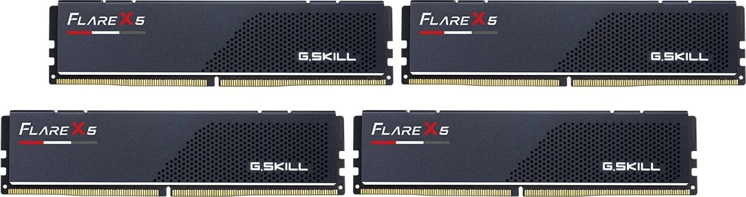 RAM Memorje G.SKILL Flare X5, 256 GB (4x64 GB), DDR5, 6000 MT/s, e zezë