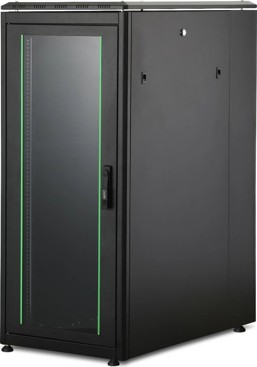 Kasë rrjeti Digitus Unique 26U 1342x600x1000mm, e zezë