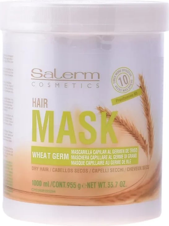 Maskë për flokë Salerm Cosmetics Wheat Germ unisex 1000ml
