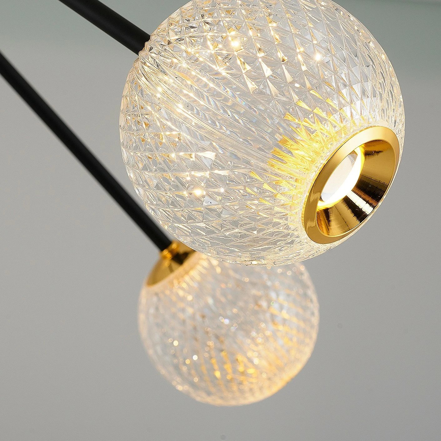 Llambë tavani Opviq, L1411, e zezë