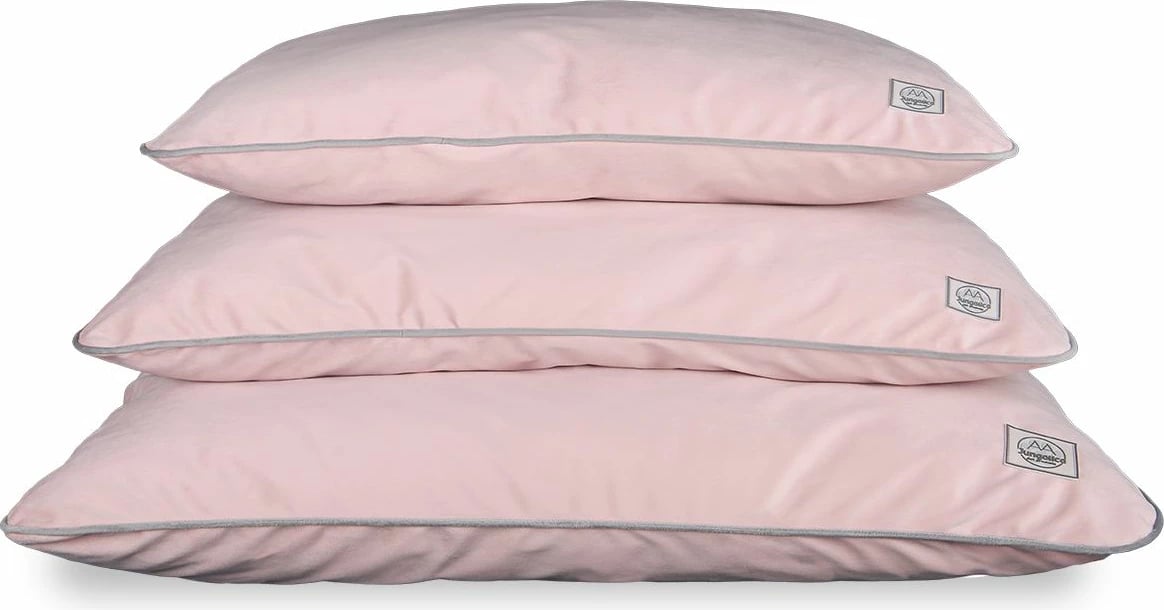 Shtrat për qenush, Paws & Whiskers, rozë e çelët, madhësia L