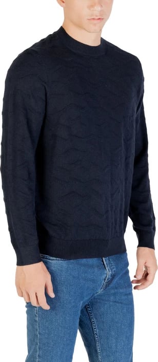 Xhemper Armani Exchange meshkuj, i kaltër