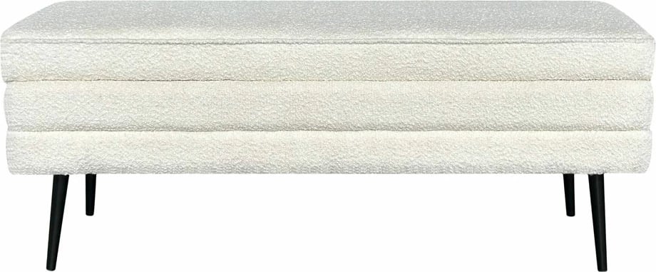 Tabure Slices me hapësirë për ruajtje, e bardhë, 110x40x44