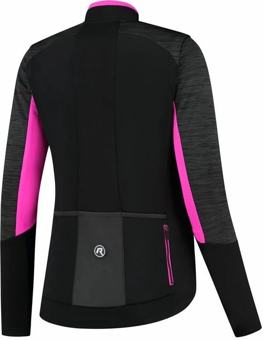 Jakne për femra Rogelli, e zezë-rozë