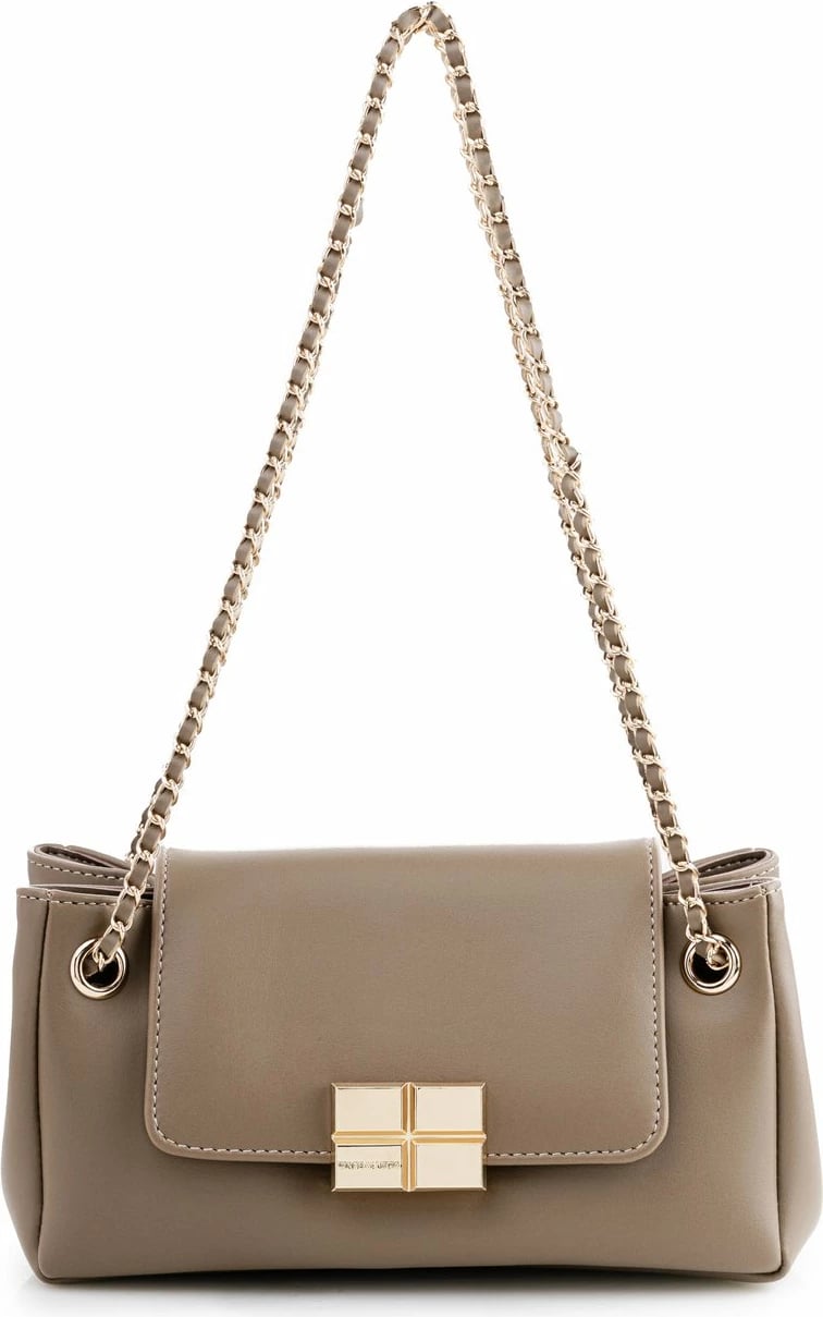 Çantë shpatullash Vince Camuto, Siena, ngjyrë mink