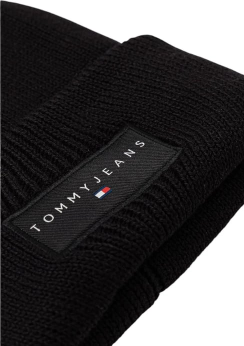 Kapelë Tommy Hilfiger për meshkuj, e zezë