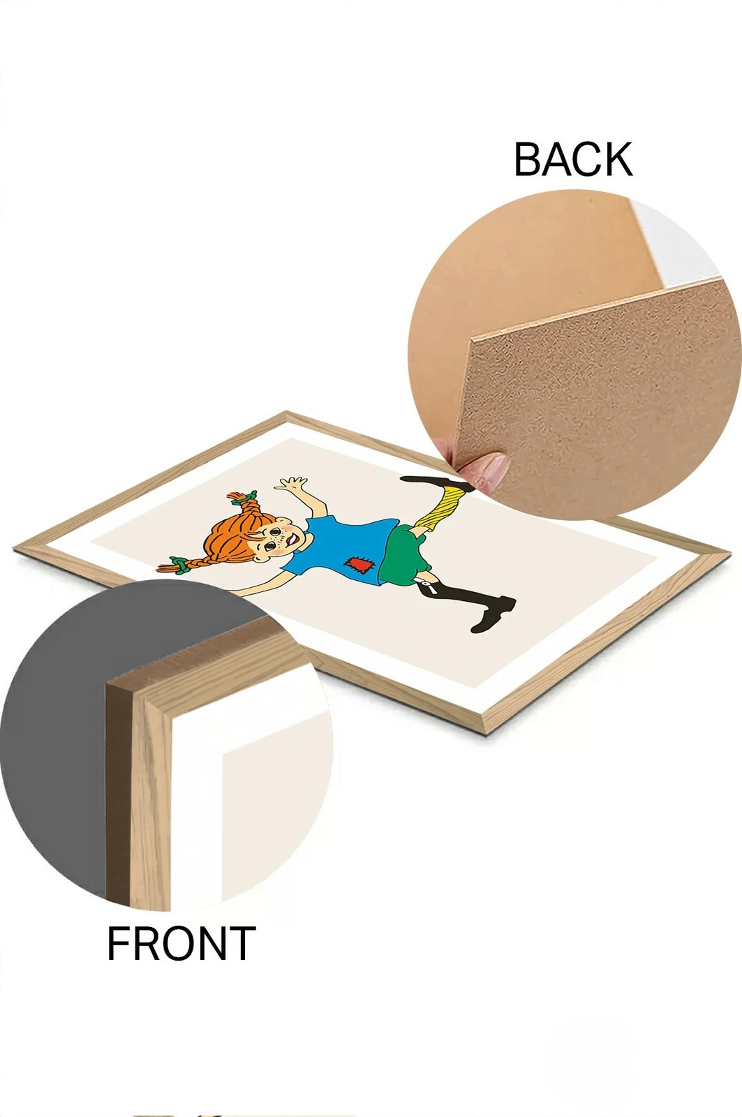 Pikturë dekorative, Wallity, Tekhammdf54, shumëngjyrëshe, 33x48cm