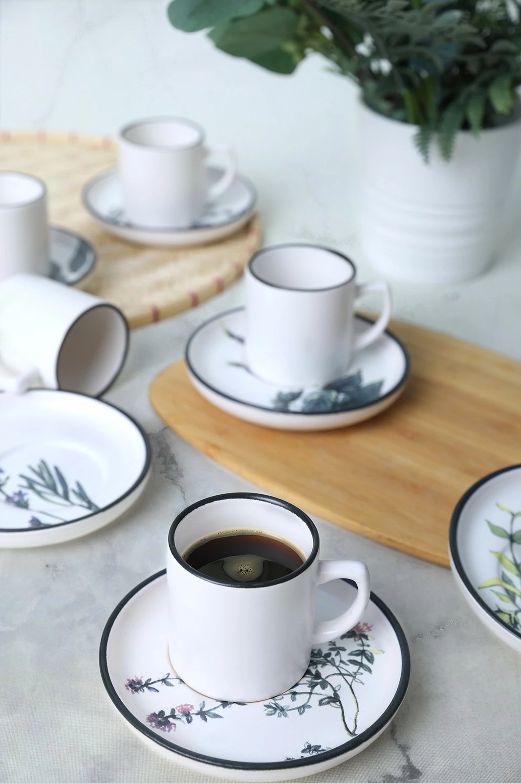 Set filxhanash kafeje (12 copë), Hermia Concept, X00018723