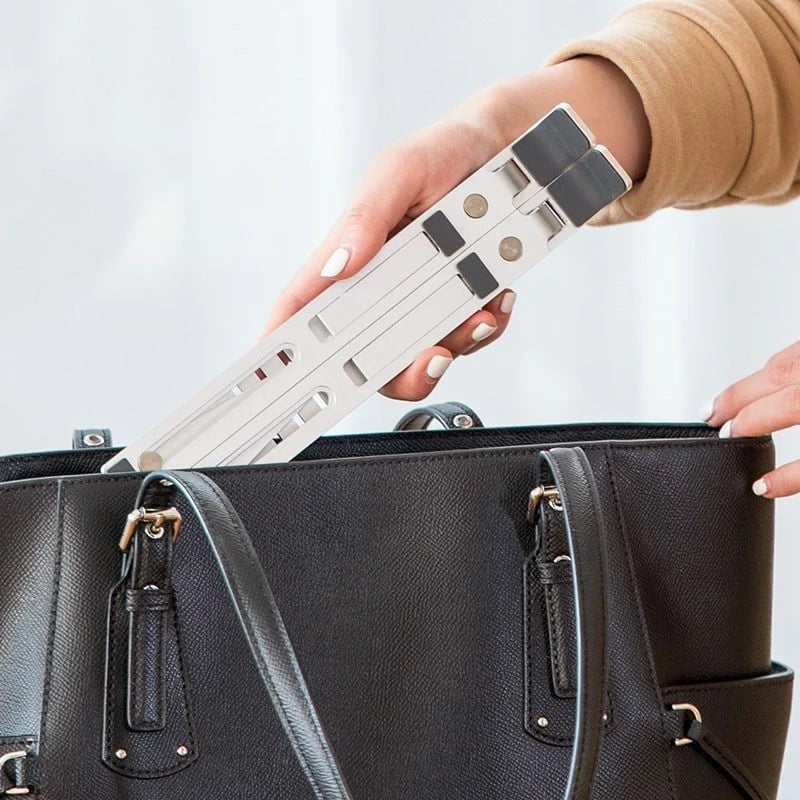 Mbajtës laptopi Tech-Protect Alustand universal, alumini, gri e errët