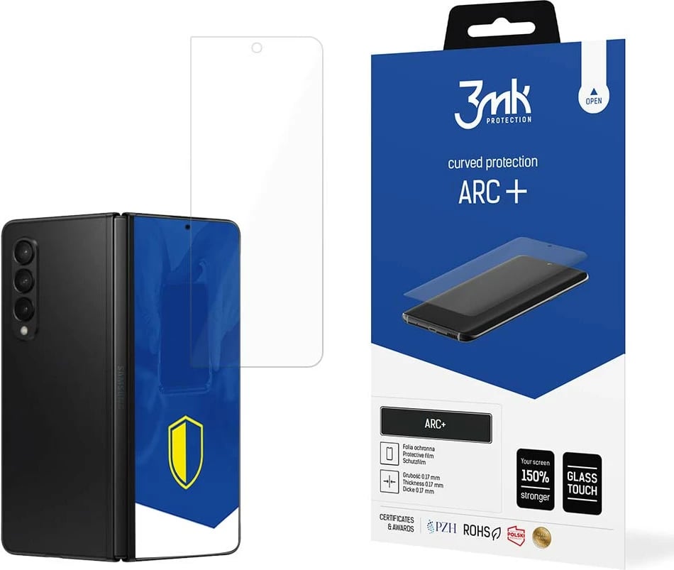 Folje mbrojtëse për ekran Samsung Galaxy Z Fold 5 3mk ARC+ (pjesa e përparme)
