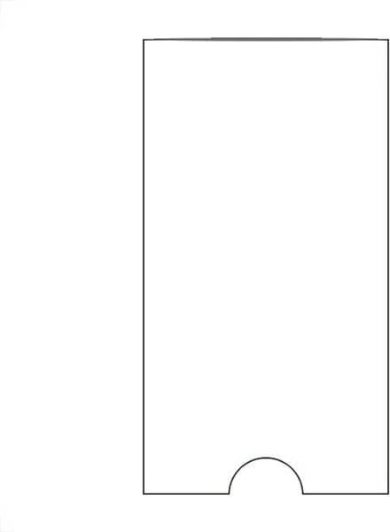 Mbajtës etikete vetëngjitës për dosje NEXT 10.2x5.5cm (100 copë)