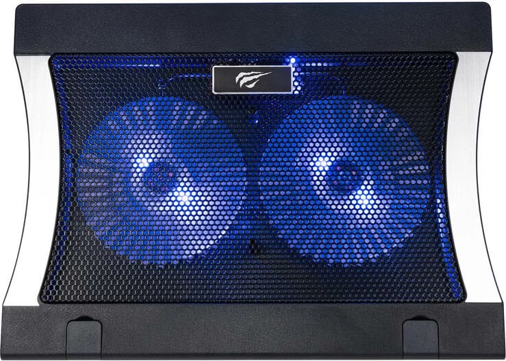 Kasë ftohëse laptopi Havit HV-F2051, 2 ventilatorë, 5 nivele, e zezë Kasë ftohëse laptopi Havit HV-F2051, 2 ventilatorë, 5 nivele, e zezë