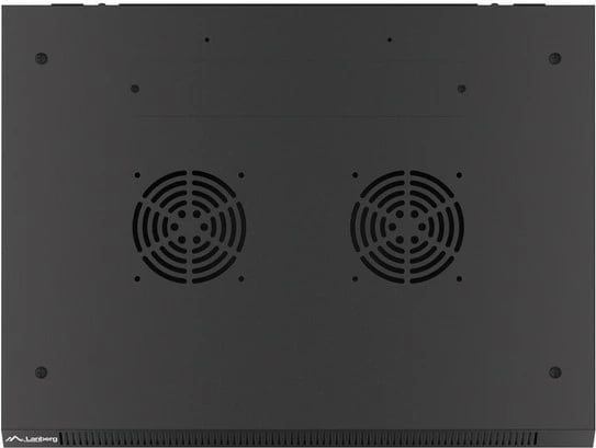 Kasë rrjeti Lanberg WF01-6409-00B, 19", 6U, 600x450 mm, e zezë, për mur
