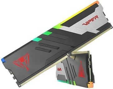 RAM Memorje Patriot Viper Venom RGB 64GB (2x32GB) DDR5 5600MHz, e zezë