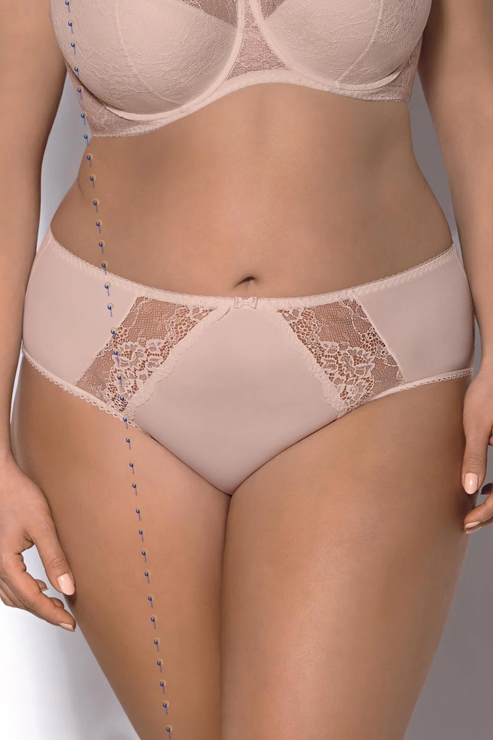 Të brendshme Gorsenia Lingerie 109465, bezhë