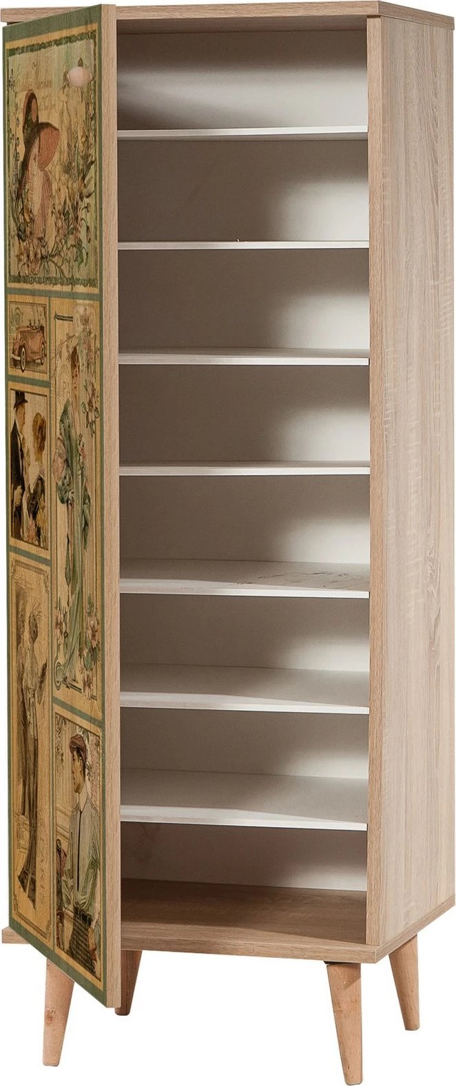 Set mobiljesh për korridor, ngjyrë sonomo dhe stone, Skye Decor, Filinta - 732 - 0900