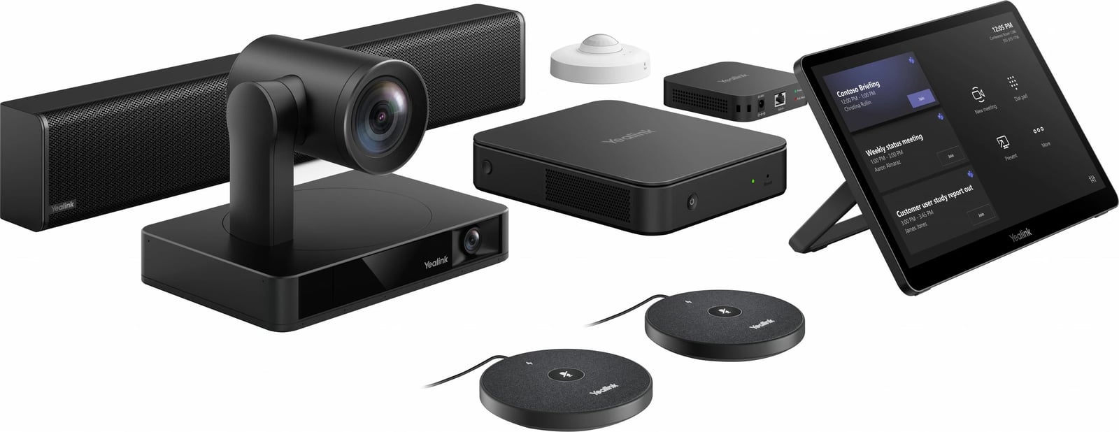 Sistem konferencash Yealink MVC860-C5-710, Intel Core i5, 8GB RAM, 4K Ultra HD, e zezë