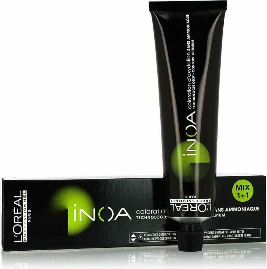 Ngjyrë për flokë L'oreal Professionnel Inoa No Ammonia Permanent Color 1, 60g