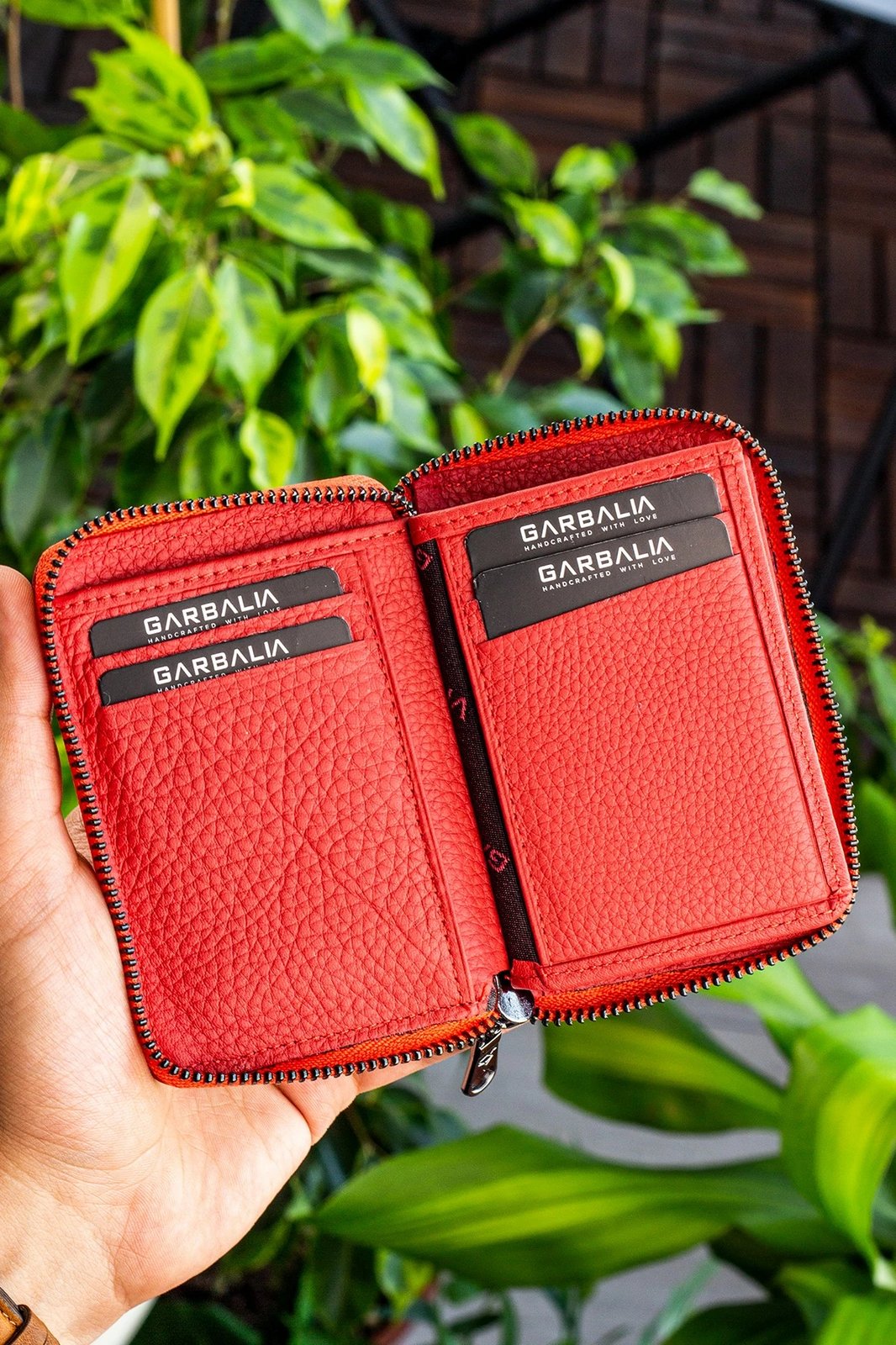 Mbajtës kartelash Zoozie Bags, zinxhir, ngjyrë dusty rose