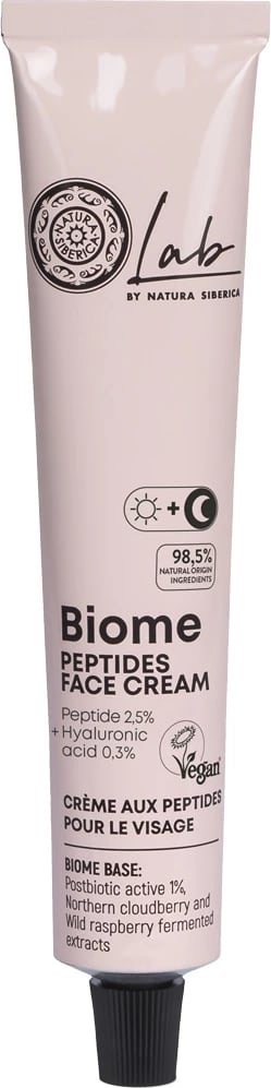 Krem fytyre për femra Natura Siberica Lab Biome Peptide 50ml