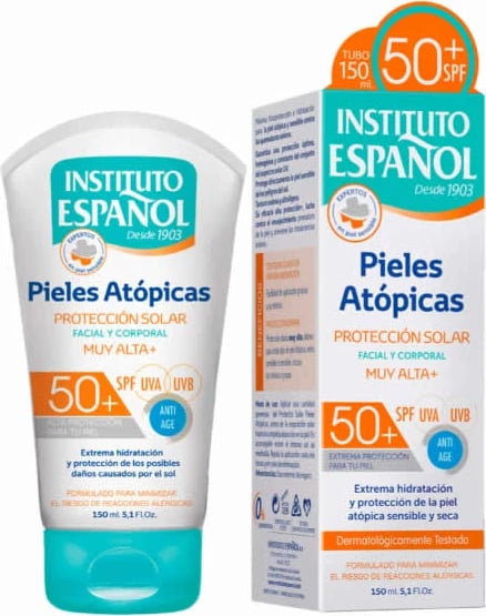 Krem mbrojtës dielli unisex Instituto Español Pieles Atópicas SPF50+, 150ml