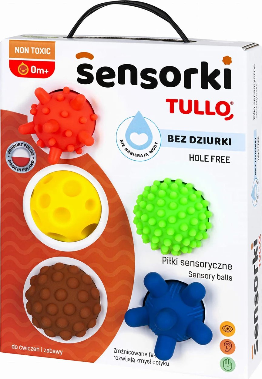 Lodra sensorike për fëmijë AM Tullo, shumëngjyrëshe