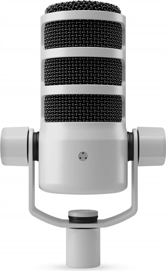 Mikrofon dinamik RODE PodMic USB, për podcasting, Bardhë