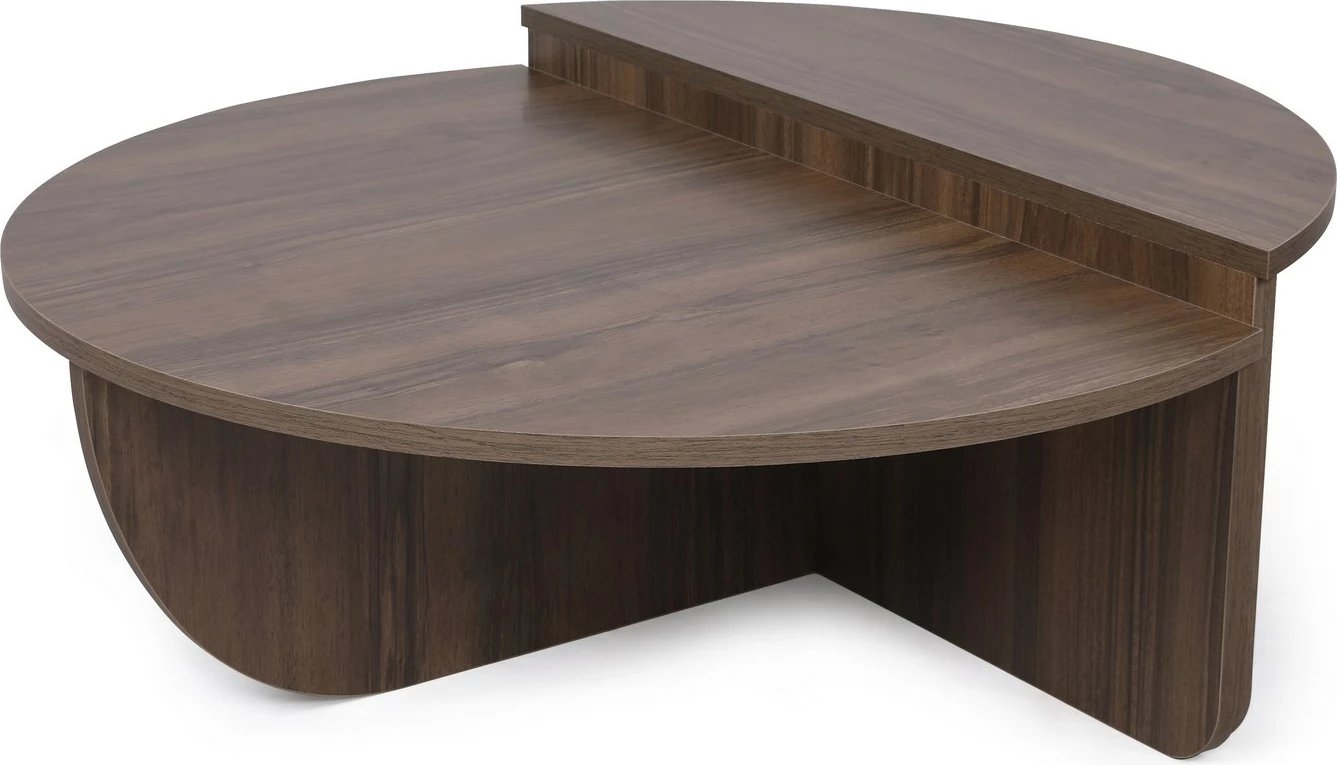 Tavolinë kafeje Skye Decor, podium, ngjyrë arre