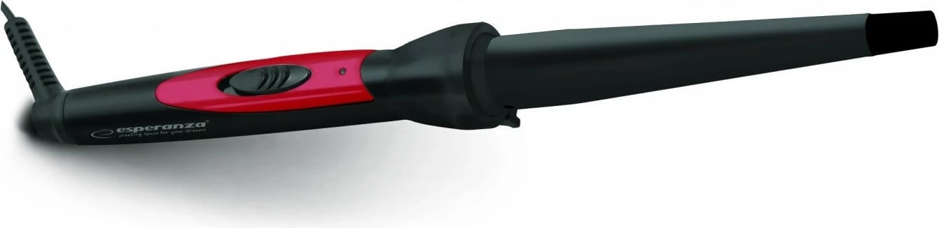 Kaçurreluese flokësh Esperanza SALMA EBL007, konike, qeramike, 13-25mm, e zezë/rozë