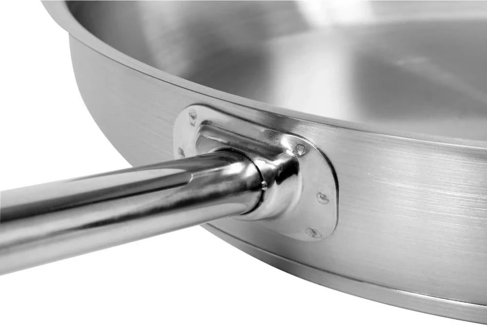 Tigan i gjithanshëm YATO YG-00105, çelik inox, 40 cm, 2 doreza, Rrethor