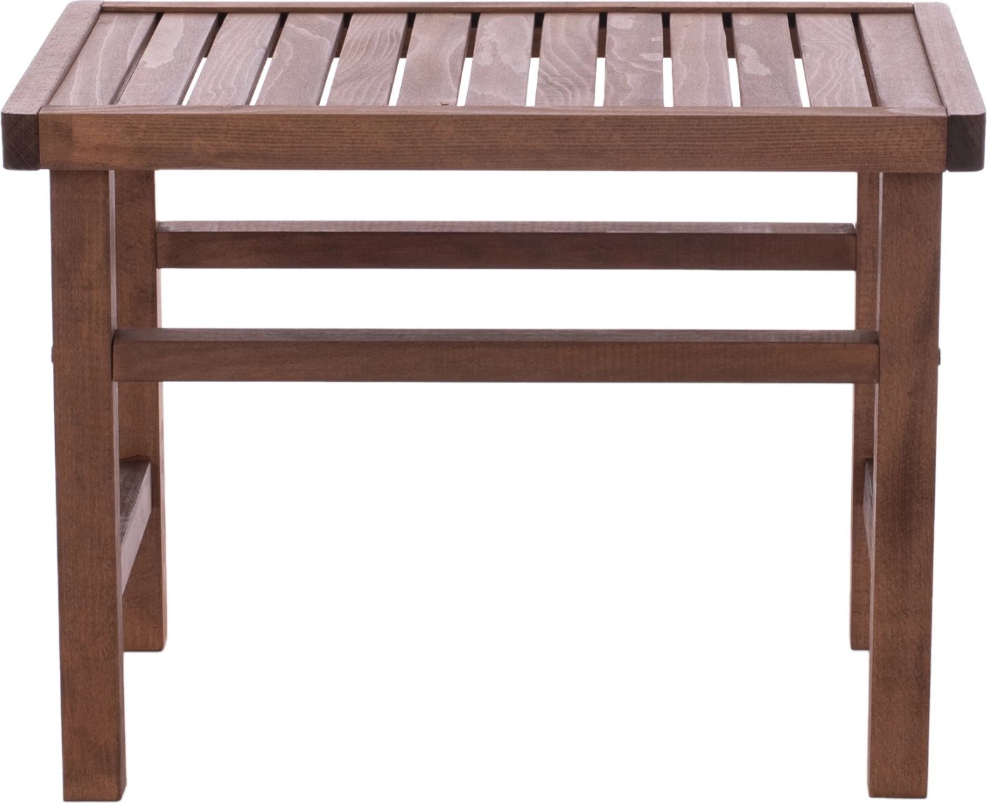 Tavolinë prej druri, ngjyrë arre, 60Χ40X45 cm