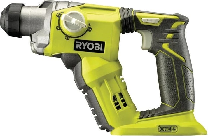 Çekiç pneumatik RYOBI R18SDS-0, 18V, Pa bateri dhe karikues, Gjelbër