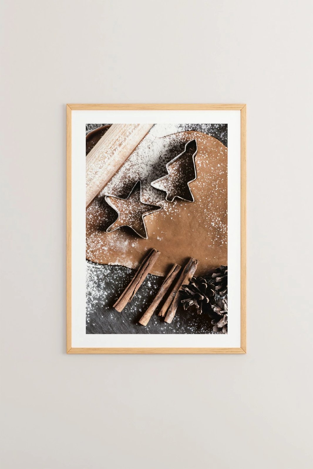 Pikturë dekorative me kornizë, Wallity, Tekhamcerceve84, shumëngjyrëshe, 33x48cm