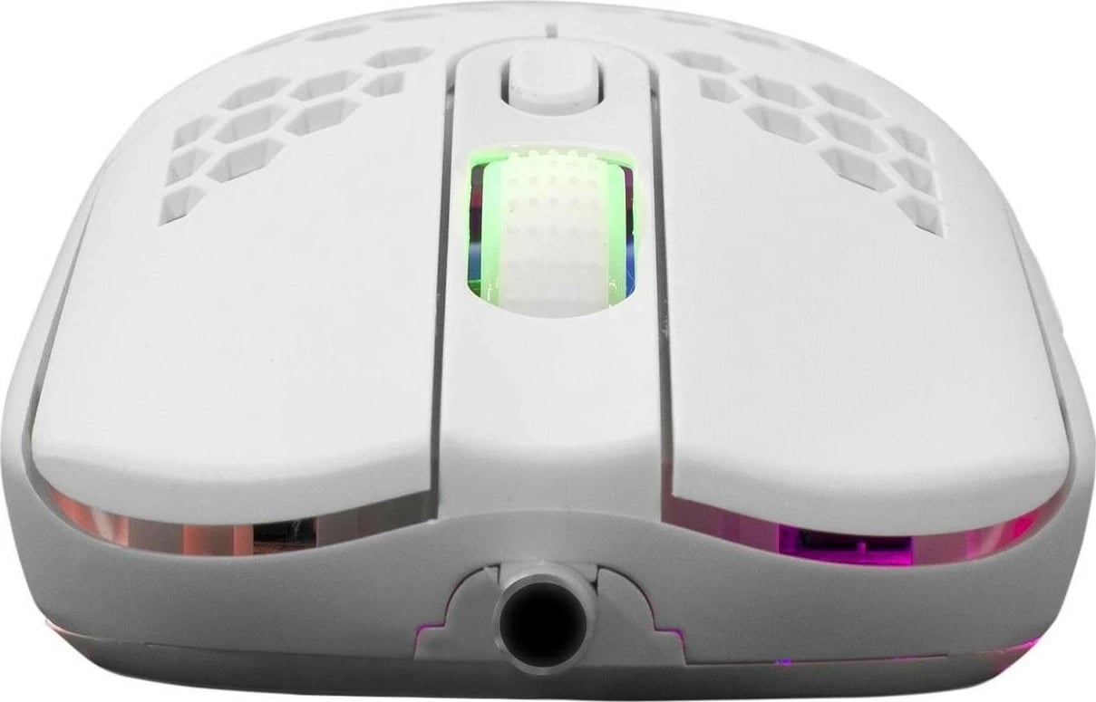Maus gaming White Shark GM-5007 Galahad, 7200 DPI, RGB, i bardhë