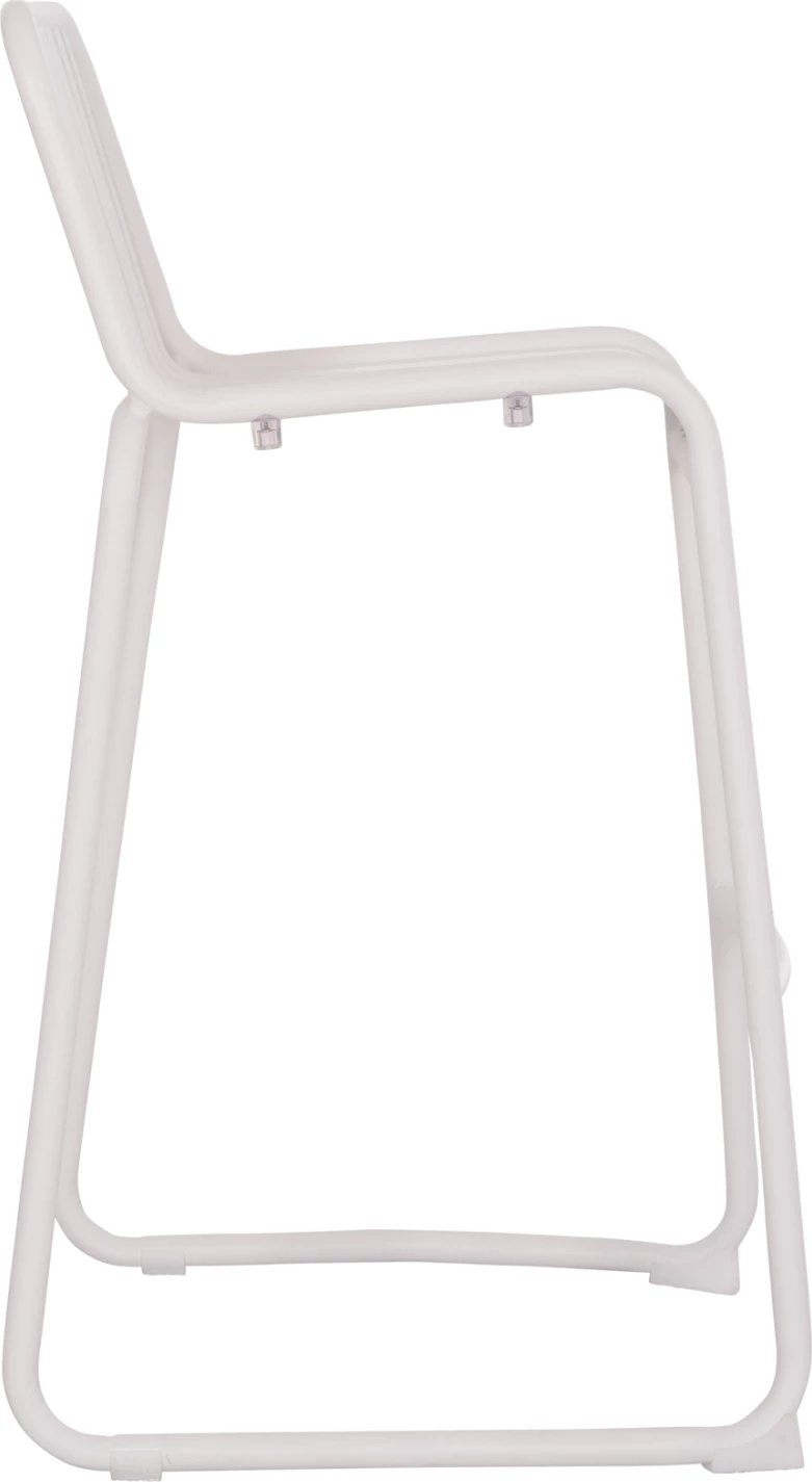 Karrige për bar alumini RACHEL, ngjyrë e bardhë, FH6341.02, 47x56.5x98.5cm