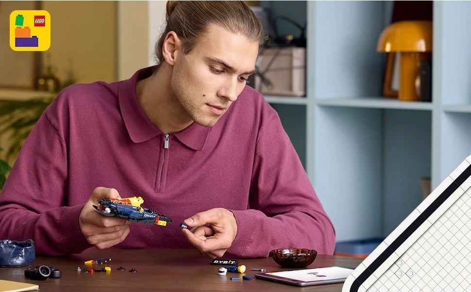 Set ndërtimi LEGO Oracle Red Bull Racing RB20 F1, 251 pjesë, shumëngjyrësh