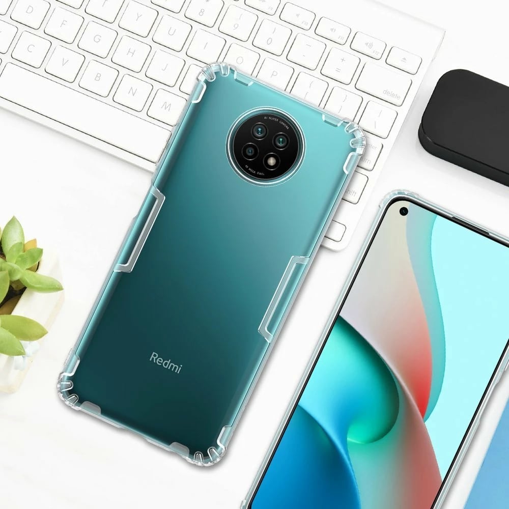 Mbështjellës Nillkin Nature Gel për Xiaomi Redmi Note 9T 5G, Transparent