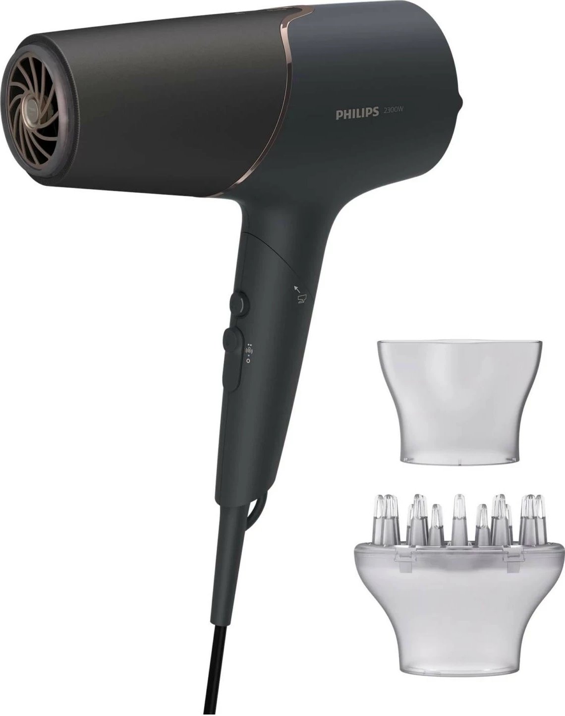 Tharëse flokësh Philips 5000 BHD538/30, e zezë