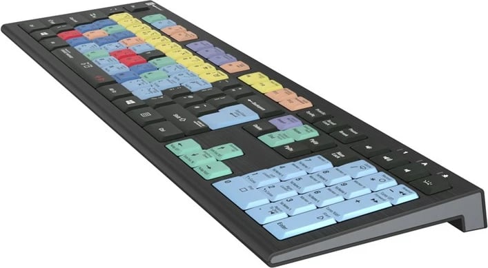 Tastierë LogicKeyboard Astra 2 UK për Cubase/Nuendo, PC, shumëngjyrëshe