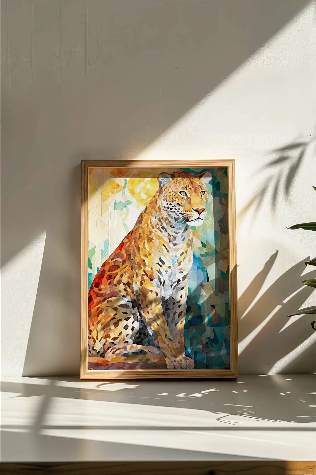 Pikturë dekorative me kornizë, shumëngjyrëshe, Wallity, Mscartmdl28