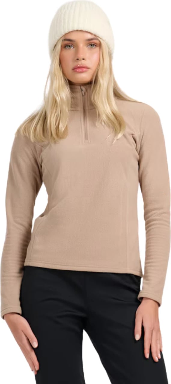 Duks fleece për femra 4F, kafe