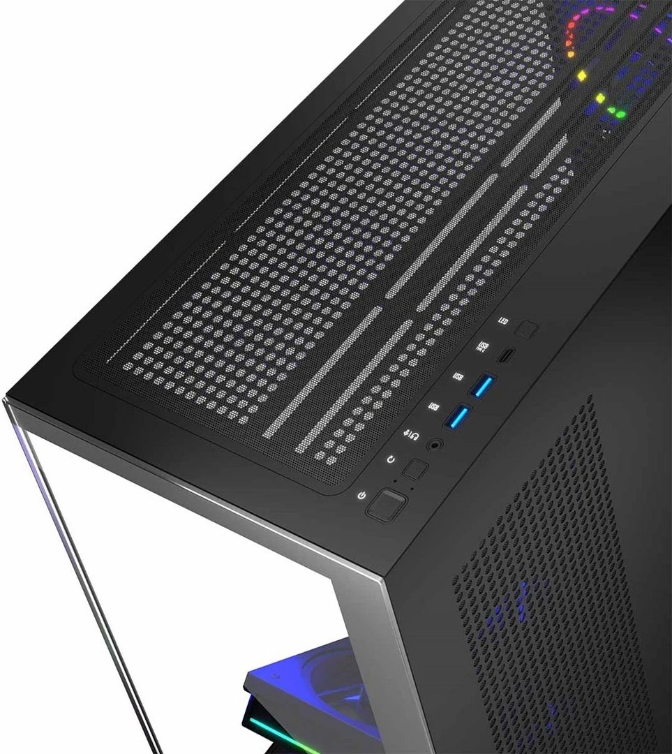 Kasë MODECOM VOLCANO STELLAR ARGB MIDI 5F, e zezë Kasë MODECOM VOLCANO STELLAR ARGB MIDI 5F, e zezë