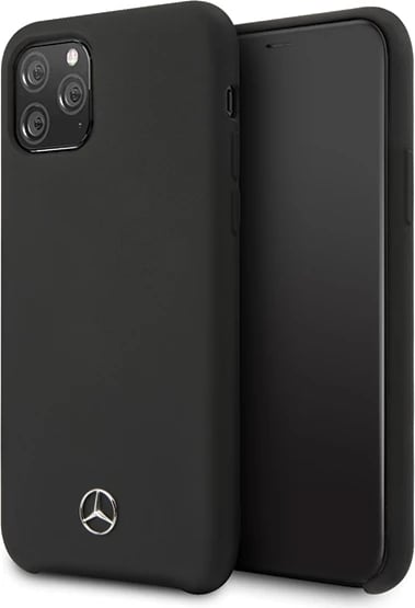 Mbështjellës Mercedes MEHCN58SILBK për iPhone 11 Pro, Silicone Line, i zi