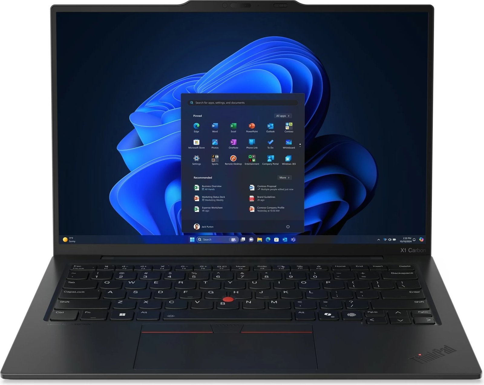 Kompjuter Lenovo X1 Carbon G13, Ultra5 225U, 16GB/512GB, 14 inç, 4G, e zezë