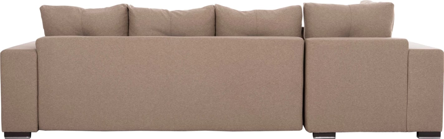 Kënd-sofë me shtrat dhe hapësirë për depo, ngjyrë bezhë, TRENDSTON FH3302.03L, 298x177x95cm