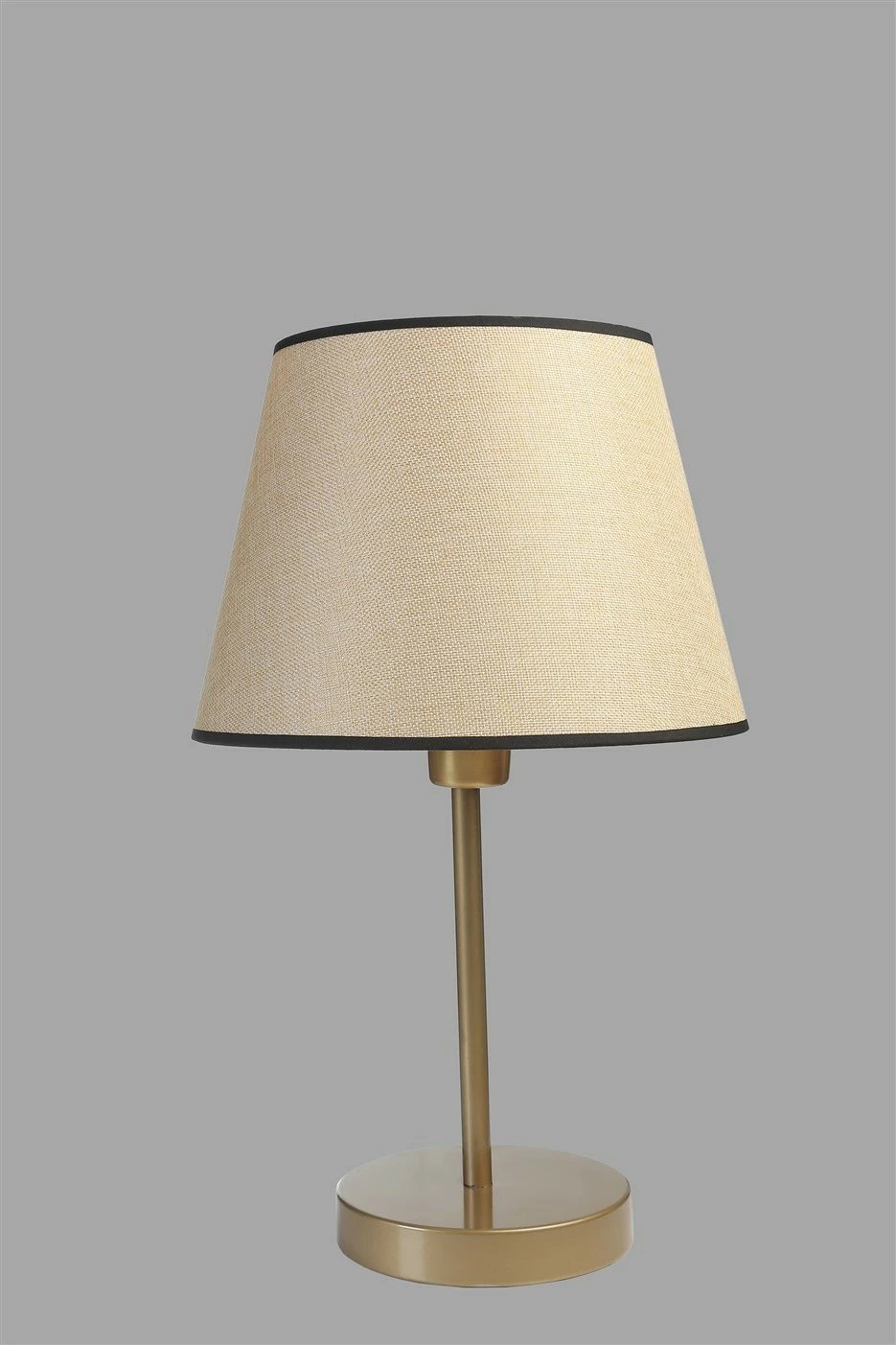 Llambë tavoline Opviq, ngjyrë ari dhe krem, 50cm