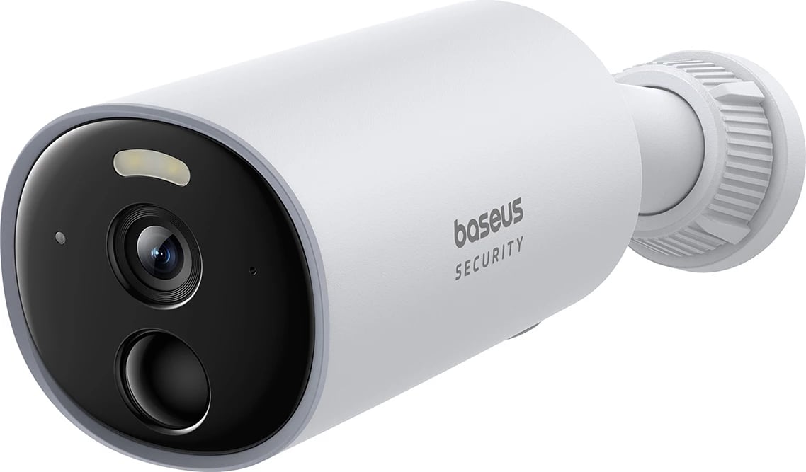 Kamerë sigurie Baseus Security B1, 2K, pa tela, 7800 mAh, 8 GB, e bardhë